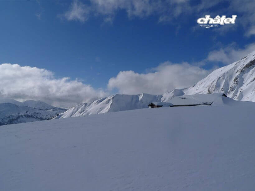 Location Chalet à Chatel en hiver : les pistes